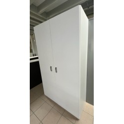 Armoire bois 120 x 198 cm blanc