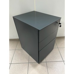 Caisson métal hauteur bureau