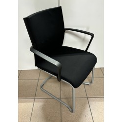 Lot de 2 chaises noir avec...