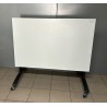 Table pliante 120 cm blanc