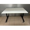 Table pliante 120 cm blanc