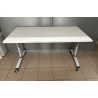 Table pliante 140 cm blanc