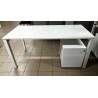 Bureau 160 cm blanc