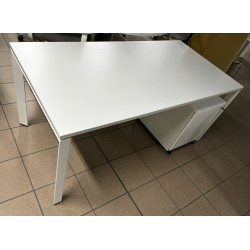 Bureau 160 cm blanc