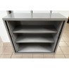 Armoire 120 cm gris alu