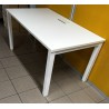 Bureau 140 cm blanc