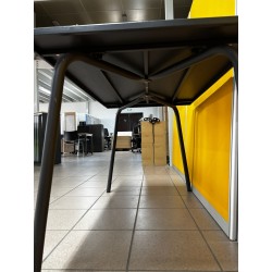 Table métal 120 cm