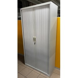 Armoire métal gris clair