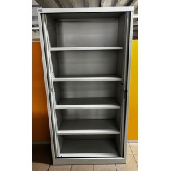 Armoire métal gris clair