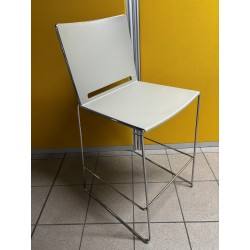 Tabouret haut polypro beige