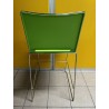 Tabouret haut polypro vert