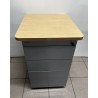 Caisson hauteur bureau en métal