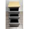 Caisson hauteur bureau en métal