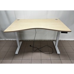 Bureau vague électrique 160 cm