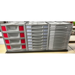Bloc tiroirs PVC