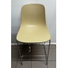 Tabouret haut beige