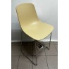 Tabouret haut beige