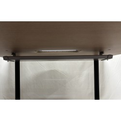 Table de réunion carré 140 cm