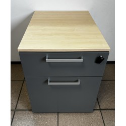 Caisson métal à roulettes