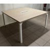 Table de réunion carré 140 cm