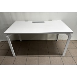 Bureau 140 cm blanc
