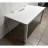 Bureau 140 cm blanc
