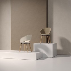 Chaise ANDY pieds bois