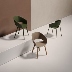 Chaise ANDY pieds bois