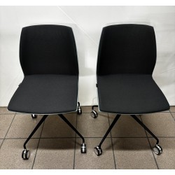 Lot de 2 chaises visiteurs