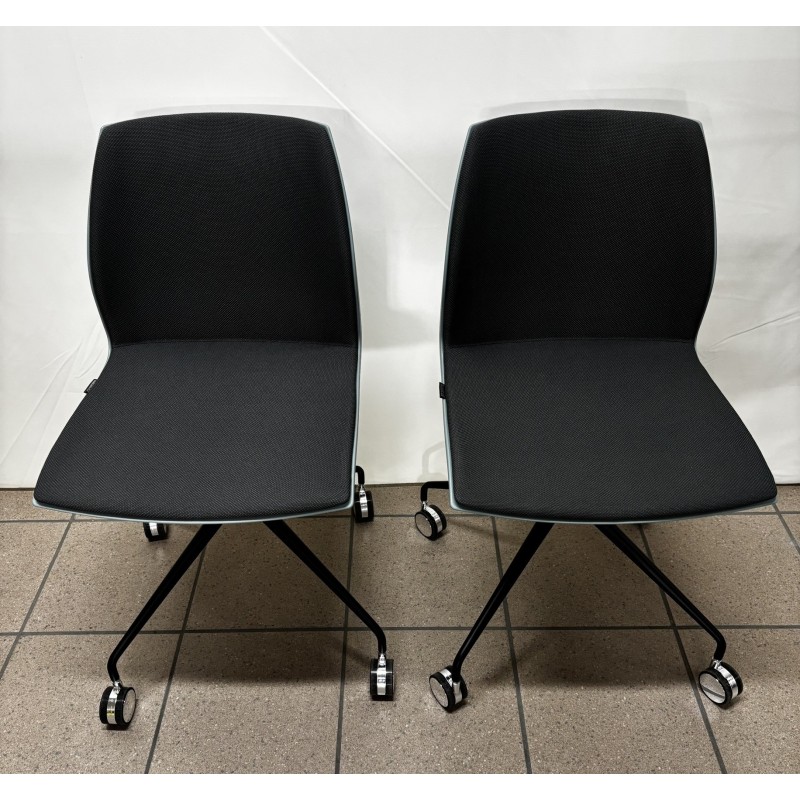 Lot de 2 chaises visiteurs