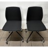 Lot de 2 chaises visiteurs
