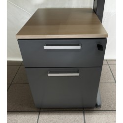 Bureau 160 cm érable / alu