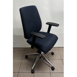 Siège bureautique bleu