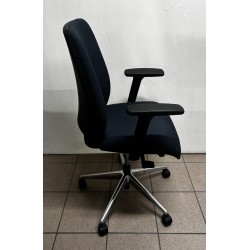 Siège bureautique bleu