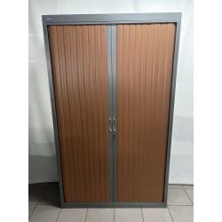 Armoire métal à rideaux