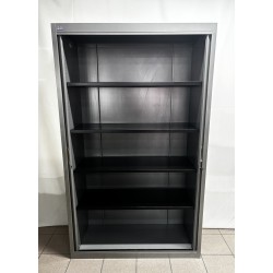 Armoire métal à rideaux