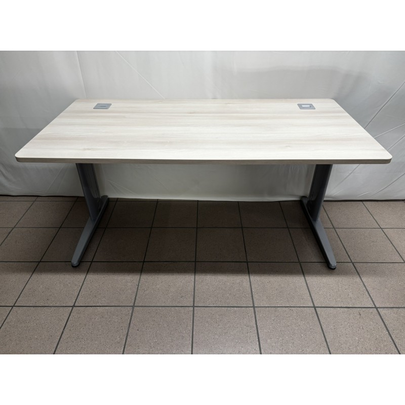 Bureau droit 160 cm acacia