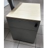 Bureau plan compact 160 cm érable