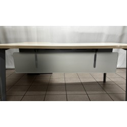 Bureau plan compact 160 cm érable