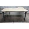 Bureau plan compact 160 cm érable