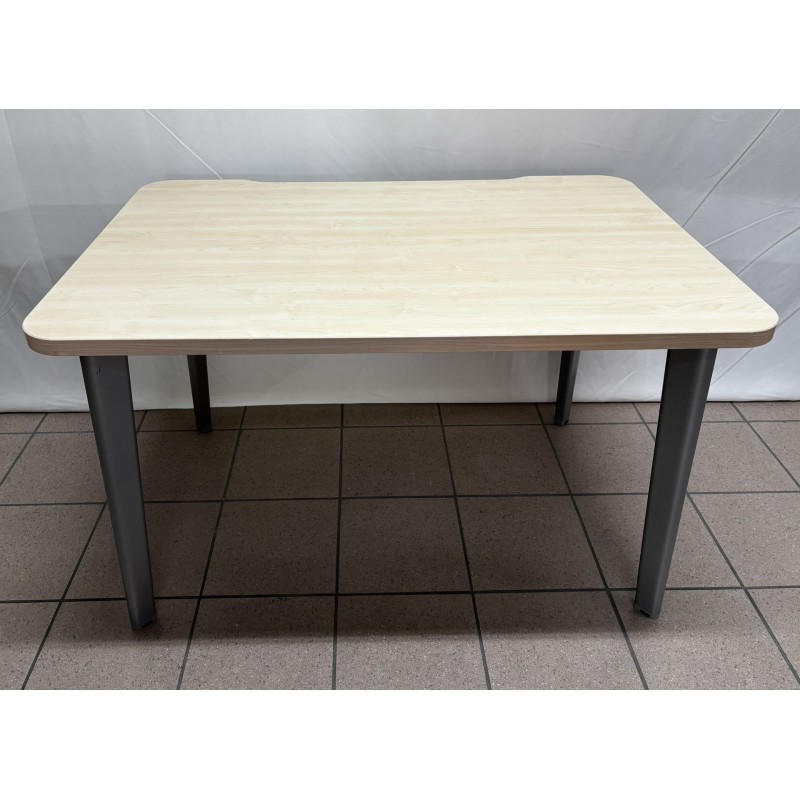 Bureau droit 120 cm érable