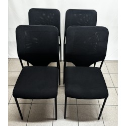Lot de 4 chaises visiteurs