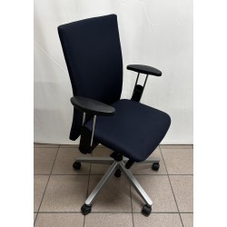Fauteuil bureautique bleu