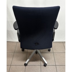 Fauteuil bureautique bleu