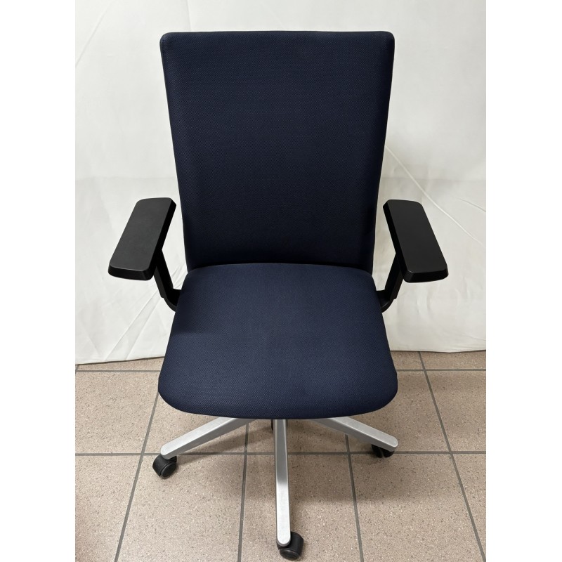 Fauteuil bureautique bleu
