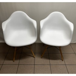 Lot de 2 chaises coque