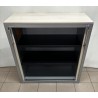 Armoire métal 100 cm acacia