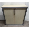 Armoire métal 100 cm érable