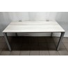 Bureau droit 160 cm acacia