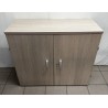 Armoire bois 2 portes battantes